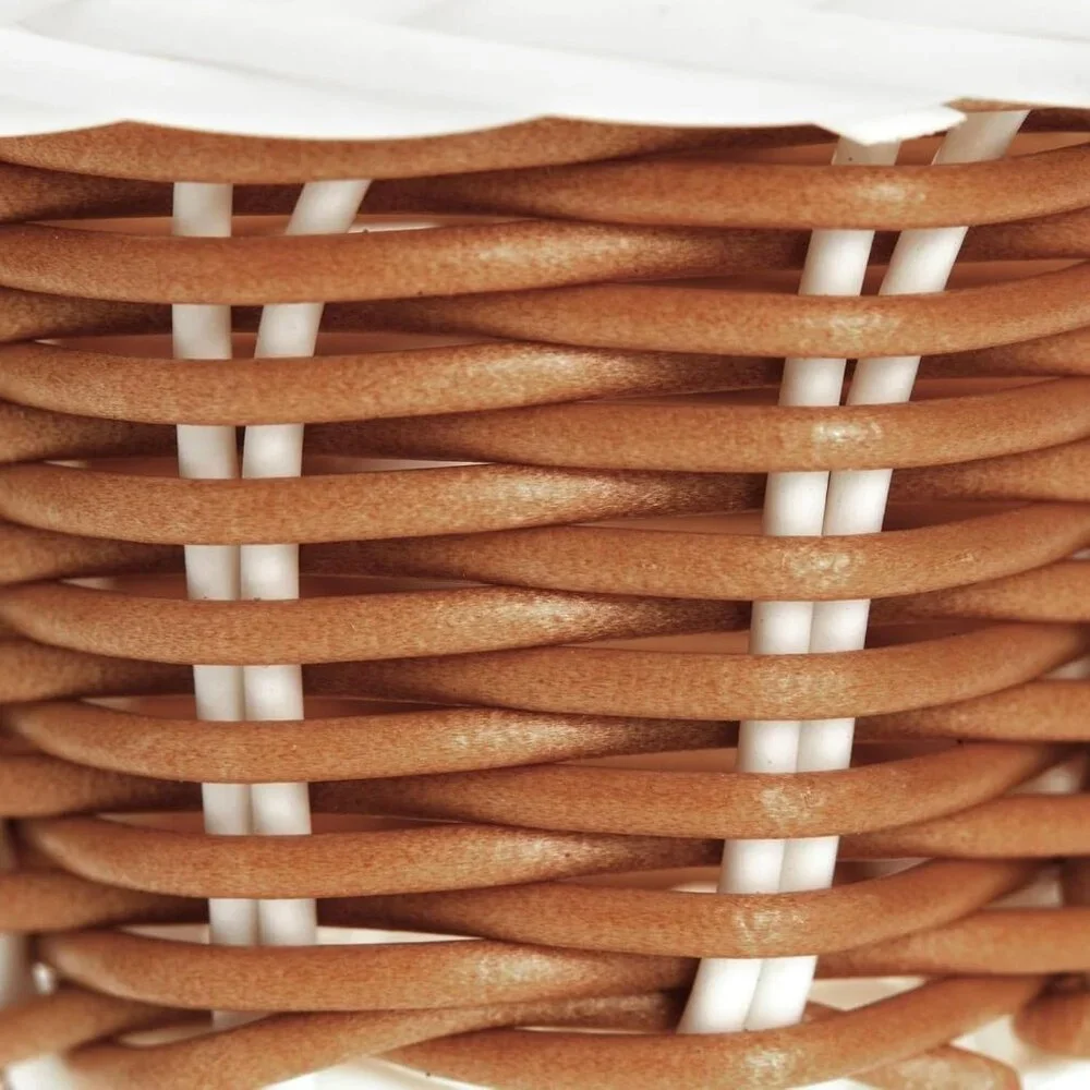 Bulk 24 Miniature Wicker Baskets with Handles - Perfect for DIY Crafts & Parties
